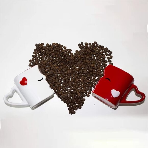 Kissing Coffee Mugs Gift Set with Gift Box(1 Set)